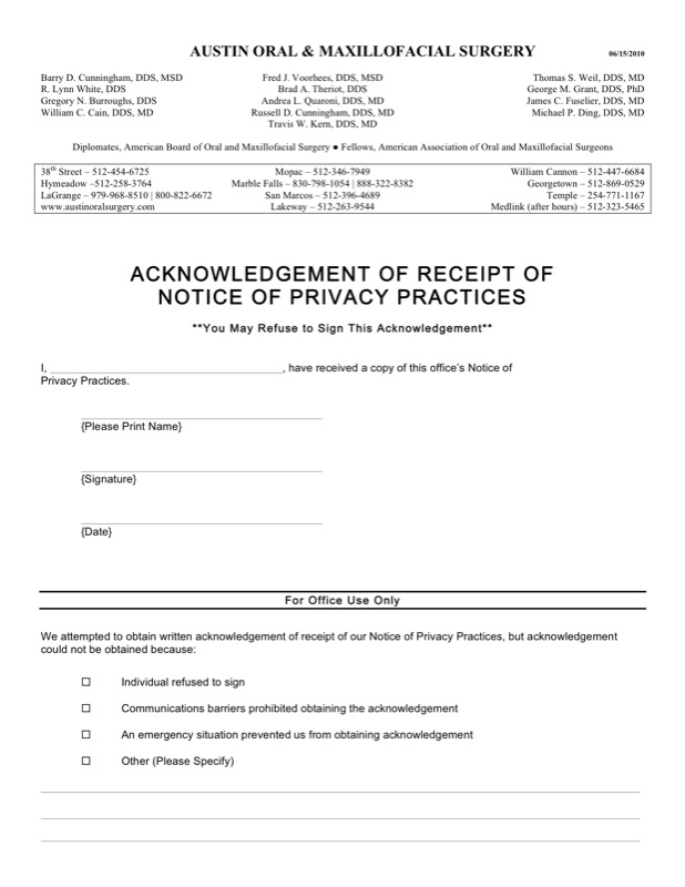 acknowledgement-of-receipt-of-notice-of-privacy-practices-austin-oral-surgery